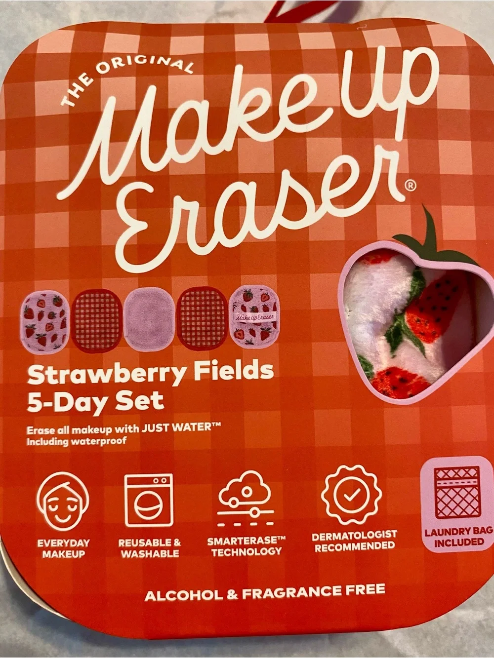 Makeup Eraser - Strawberry Fields 5-Day Set